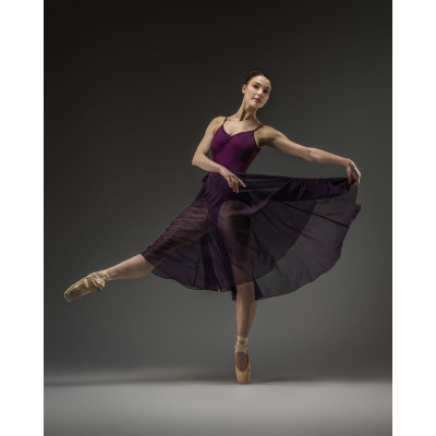 Matte Jersey Chiffon Maxi Flare Rehearsal Skirt Matte Jersey Chiffon Maxi Flare Rehearsal Skirt