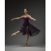 Matte Jersey Chiffon Maxi Flare Rehearsal Skirt