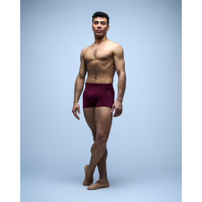 Mens Flat Front Dance Short