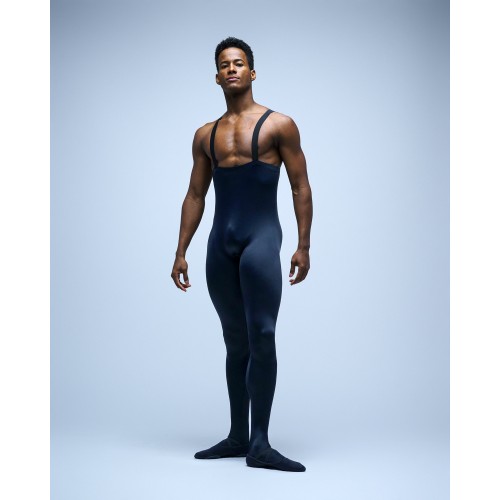 Mens Seamless Front Footed Dance Tights