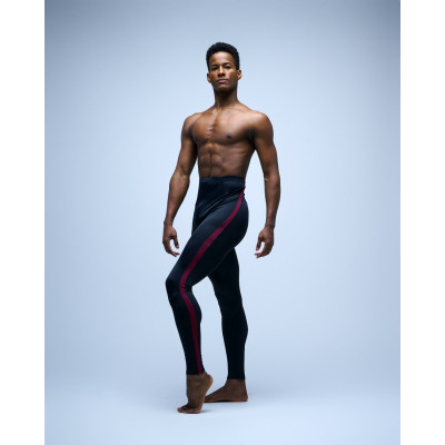 Mens Side Stripe Dance Tights