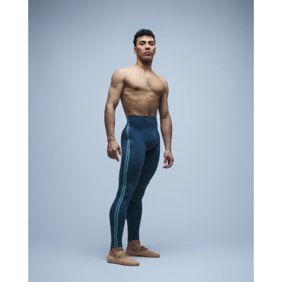 Mens Double Side Stripe Dance Tights